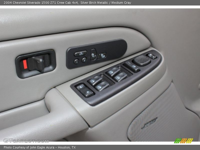 Silver Birch Metallic / Medium Gray 2004 Chevrolet Silverado 1500 Z71 Crew Cab 4x4