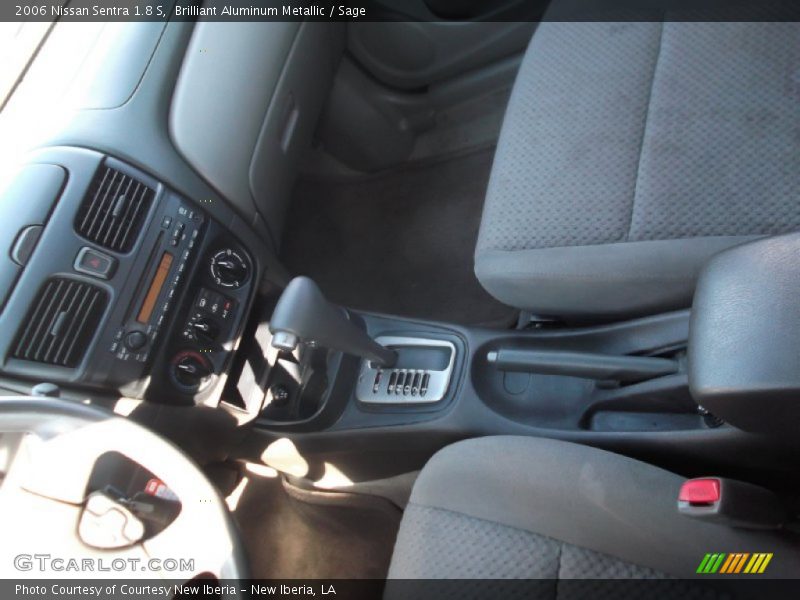 Brilliant Aluminum Metallic / Sage 2006 Nissan Sentra 1.8 S