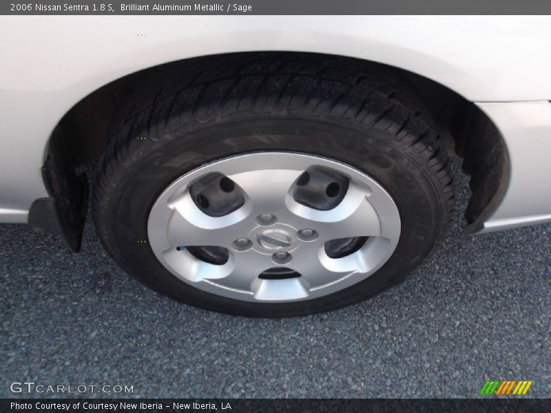 Brilliant Aluminum Metallic / Sage 2006 Nissan Sentra 1.8 S