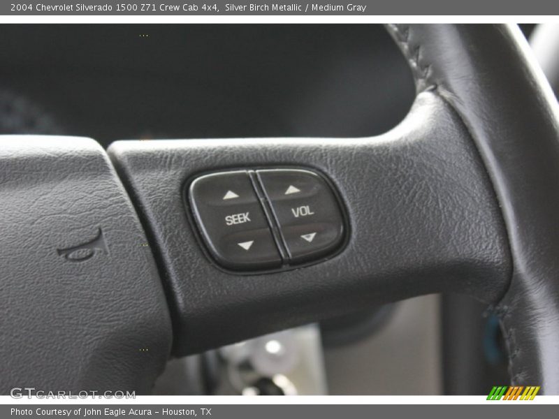 Silver Birch Metallic / Medium Gray 2004 Chevrolet Silverado 1500 Z71 Crew Cab 4x4