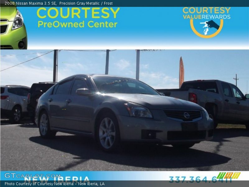 Precision Gray Metallic / Frost 2008 Nissan Maxima 3.5 SE