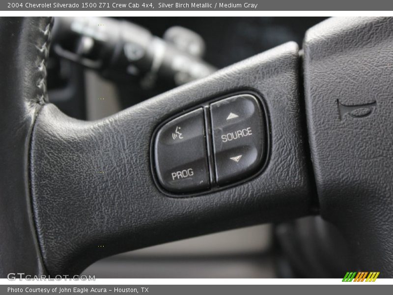 Silver Birch Metallic / Medium Gray 2004 Chevrolet Silverado 1500 Z71 Crew Cab 4x4