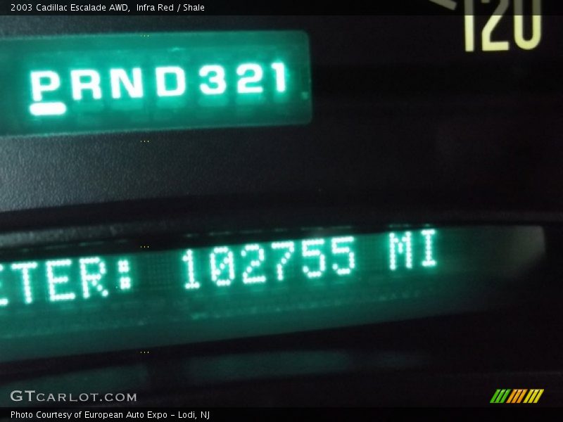Infra Red / Shale 2003 Cadillac Escalade AWD