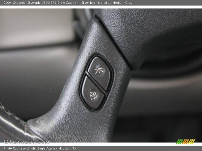 Silver Birch Metallic / Medium Gray 2004 Chevrolet Silverado 1500 Z71 Crew Cab 4x4