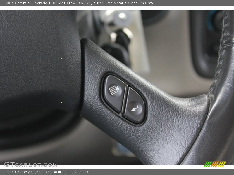 Silver Birch Metallic / Medium Gray 2004 Chevrolet Silverado 1500 Z71 Crew Cab 4x4