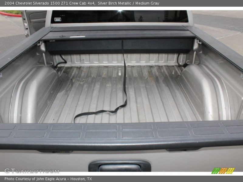 Silver Birch Metallic / Medium Gray 2004 Chevrolet Silverado 1500 Z71 Crew Cab 4x4