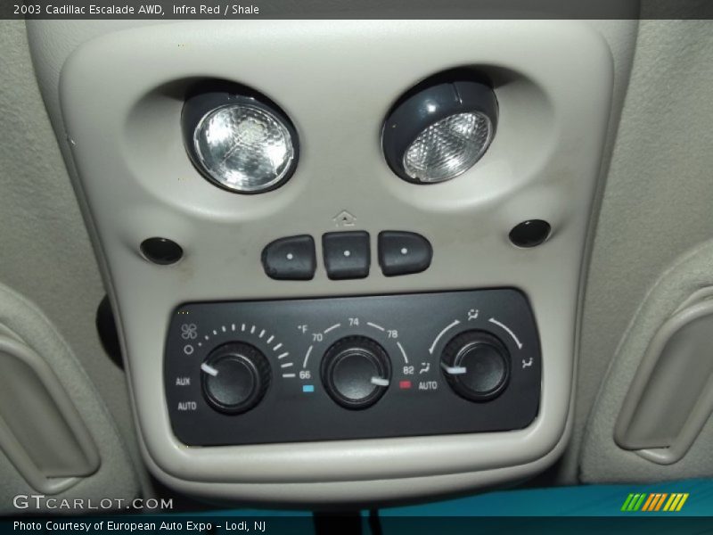 Infra Red / Shale 2003 Cadillac Escalade AWD