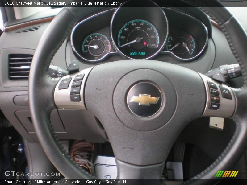 Imperial Blue Metallic / Ebony 2010 Chevrolet Malibu LTZ Sedan
