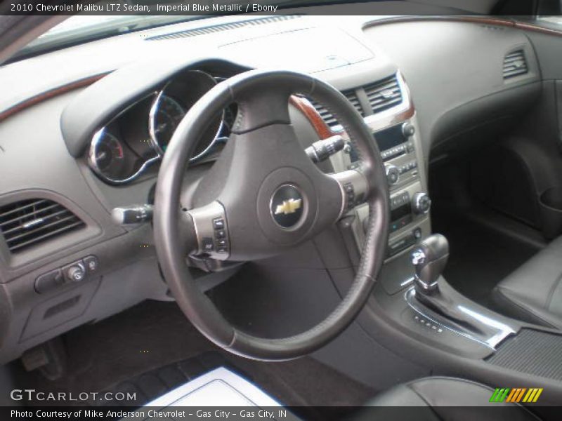 Imperial Blue Metallic / Ebony 2010 Chevrolet Malibu LTZ Sedan