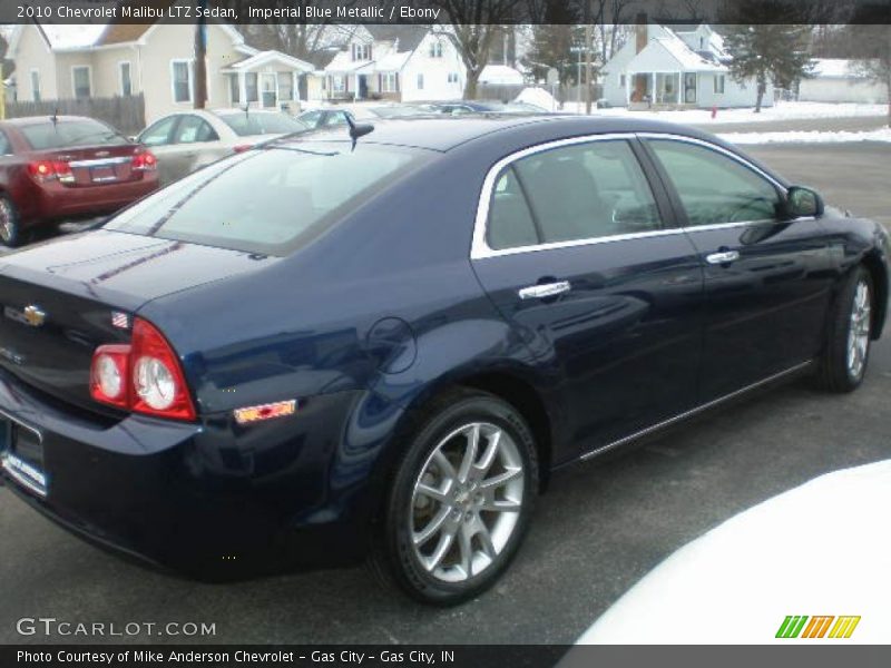 Imperial Blue Metallic / Ebony 2010 Chevrolet Malibu LTZ Sedan