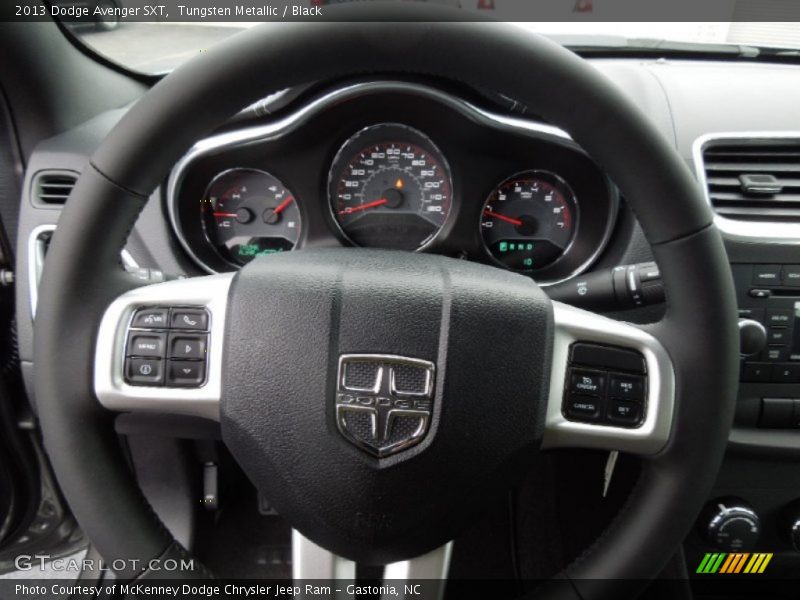 Tungsten Metallic / Black 2013 Dodge Avenger SXT