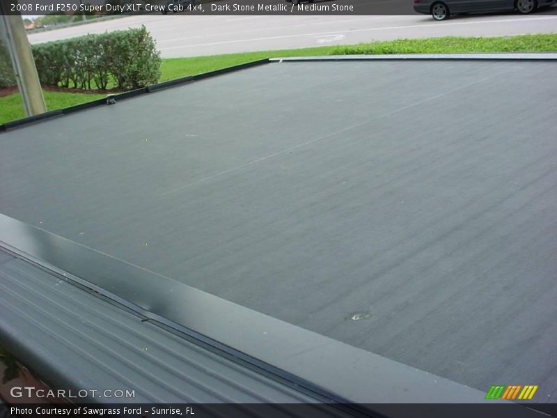 Dark Stone Metallic / Medium Stone 2008 Ford F250 Super Duty XLT Crew Cab 4x4