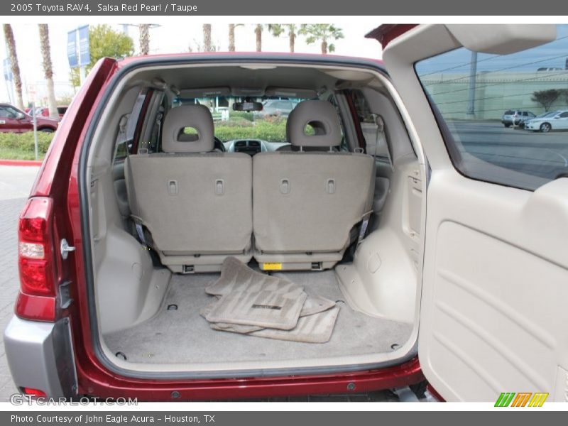 Salsa Red Pearl / Taupe 2005 Toyota RAV4