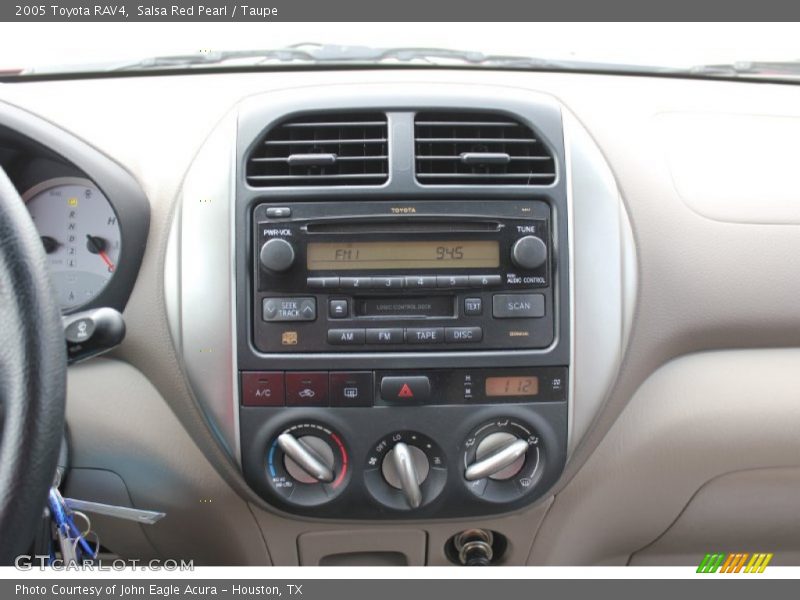 Salsa Red Pearl / Taupe 2005 Toyota RAV4