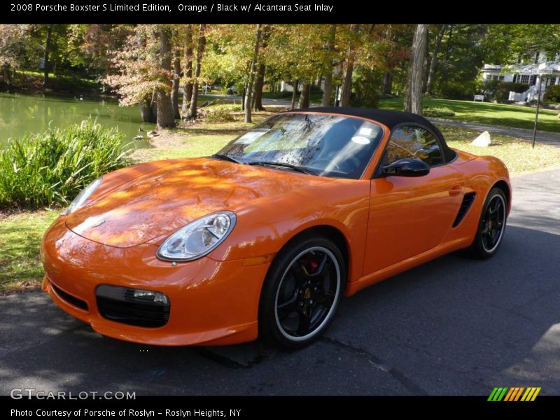 Orange / Black w/ Alcantara Seat Inlay 2008 Porsche Boxster S Limited Edition