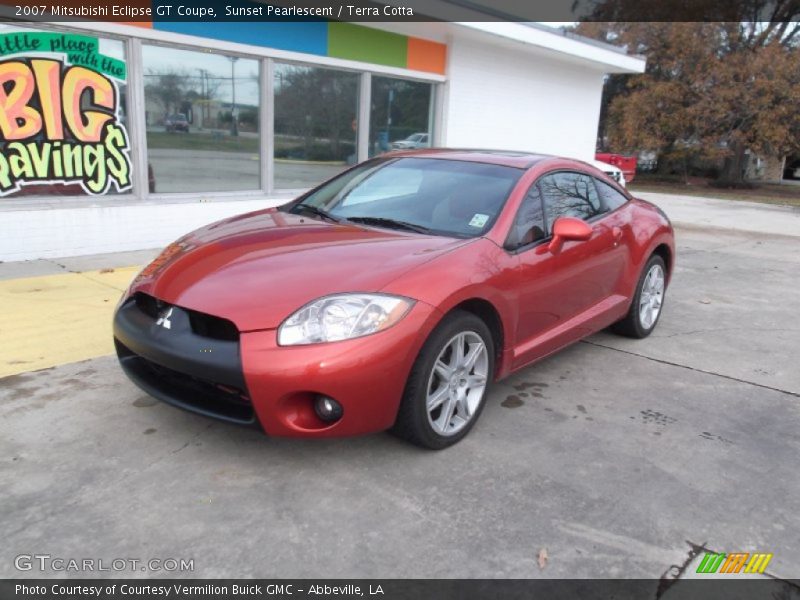 Sunset Pearlescent / Terra Cotta 2007 Mitsubishi Eclipse GT Coupe