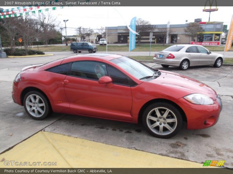 Sunset Pearlescent / Terra Cotta 2007 Mitsubishi Eclipse GT Coupe