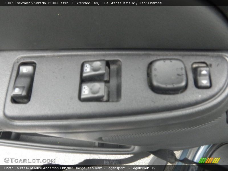 Blue Granite Metallic / Dark Charcoal 2007 Chevrolet Silverado 1500 Classic LT Extended Cab
