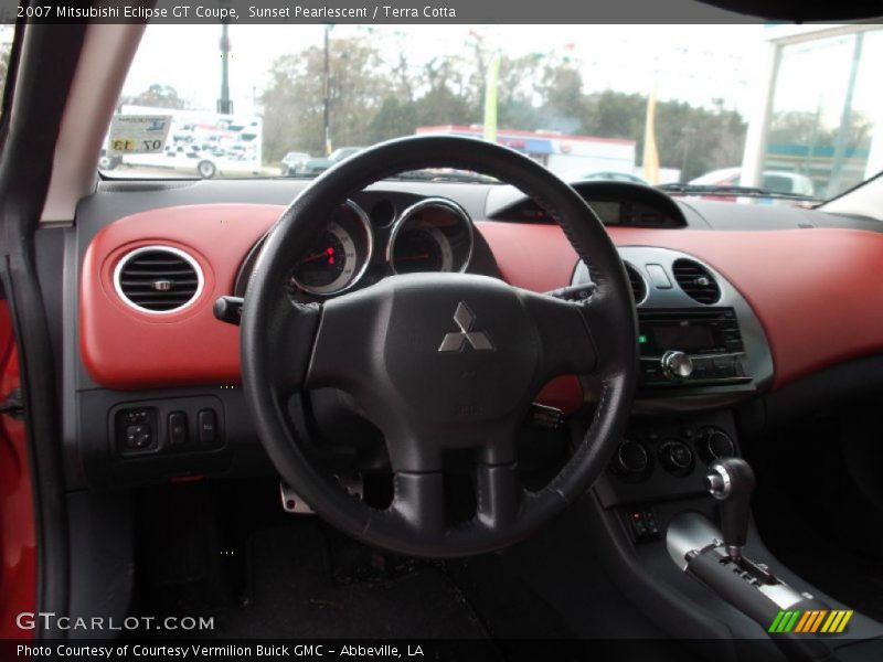 Sunset Pearlescent / Terra Cotta 2007 Mitsubishi Eclipse GT Coupe