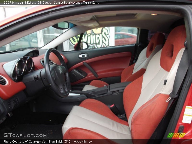 Front Seat of 2007 Eclipse GT Coupe