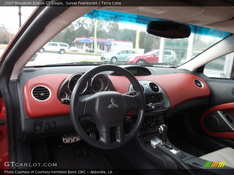 Dashboard of 2007 Eclipse GT Coupe