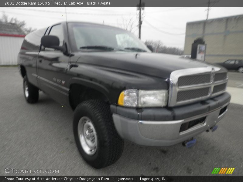 Black / Agate 2001 Dodge Ram 1500 ST Regular Cab 4x4