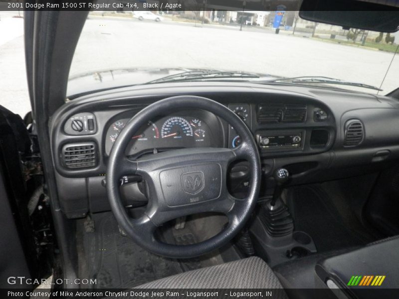 Black / Agate 2001 Dodge Ram 1500 ST Regular Cab 4x4