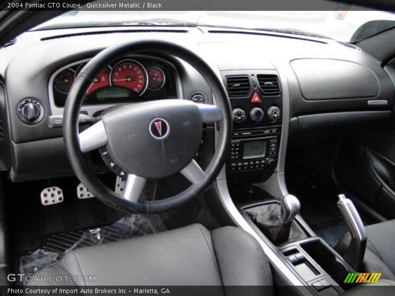 Black Interior - 2004 GTO Coupe 