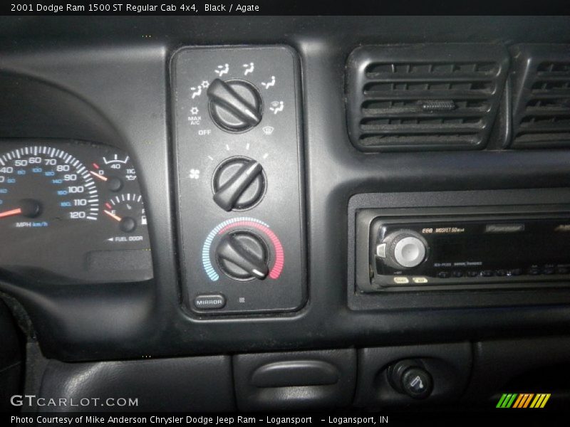 Black / Agate 2001 Dodge Ram 1500 ST Regular Cab 4x4