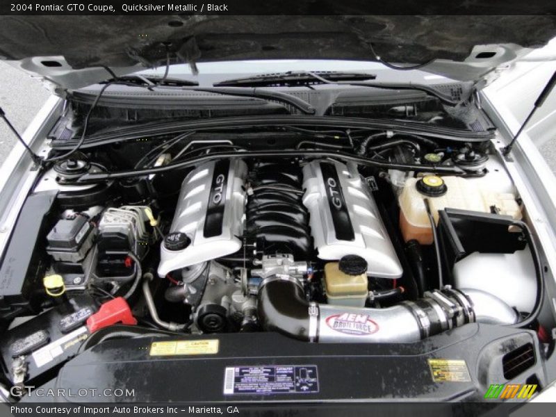  2004 GTO Coupe Engine - 5.7 Liter OHV 16-Valve V8