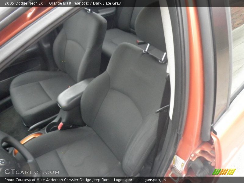 Orange Blast Pearlcoat / Dark Slate Gray 2005 Dodge Neon SXT
