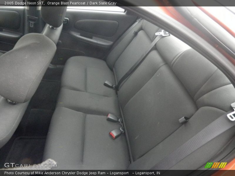 Orange Blast Pearlcoat / Dark Slate Gray 2005 Dodge Neon SXT