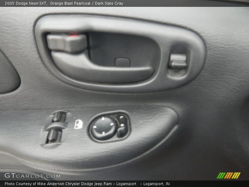 Orange Blast Pearlcoat / Dark Slate Gray 2005 Dodge Neon SXT