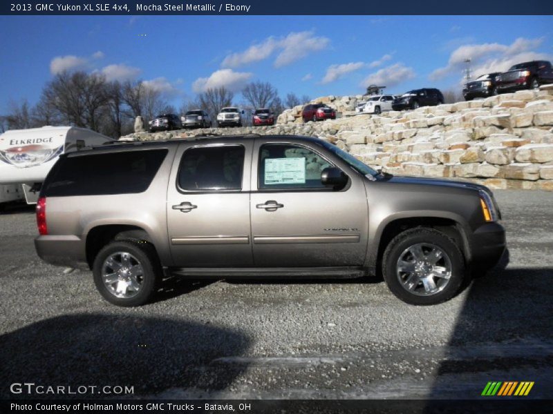 Mocha Steel Metallic / Ebony 2013 GMC Yukon XL SLE 4x4