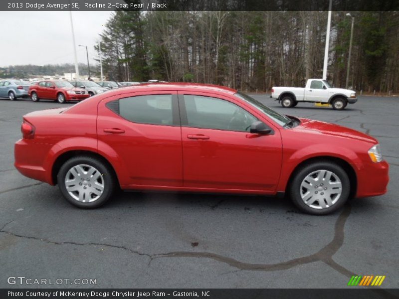 Redline 2-Coat Pearl / Black 2013 Dodge Avenger SE