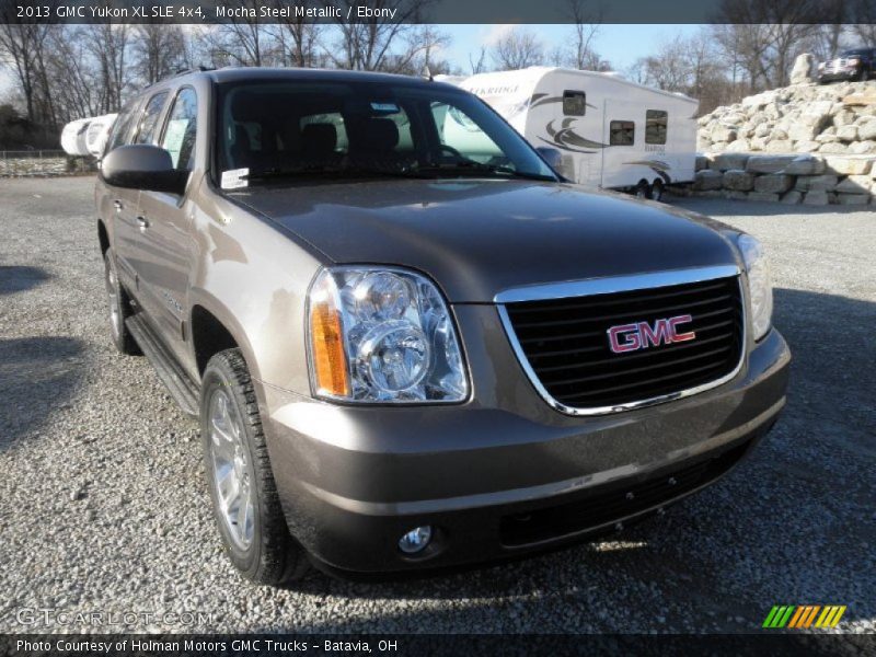 Mocha Steel Metallic / Ebony 2013 GMC Yukon XL SLE 4x4