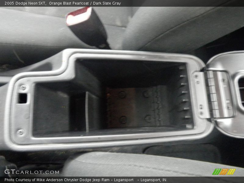 Orange Blast Pearlcoat / Dark Slate Gray 2005 Dodge Neon SXT