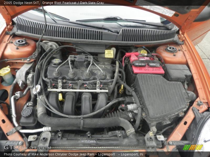  2005 Neon SXT Engine - 2.0 Liter SOHC 16-Valve 4 Cylinder