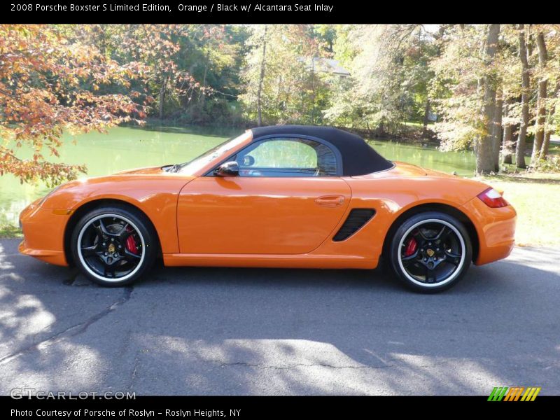 Orange / Black w/ Alcantara Seat Inlay 2008 Porsche Boxster S Limited Edition