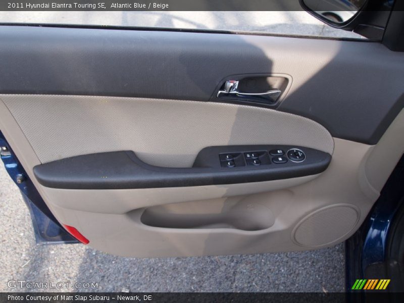 Atlantic Blue / Beige 2011 Hyundai Elantra Touring SE