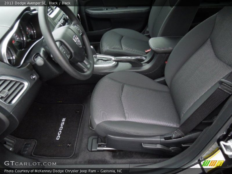 Black / Black 2013 Dodge Avenger SE