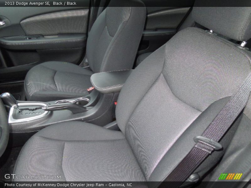 Black / Black 2013 Dodge Avenger SE