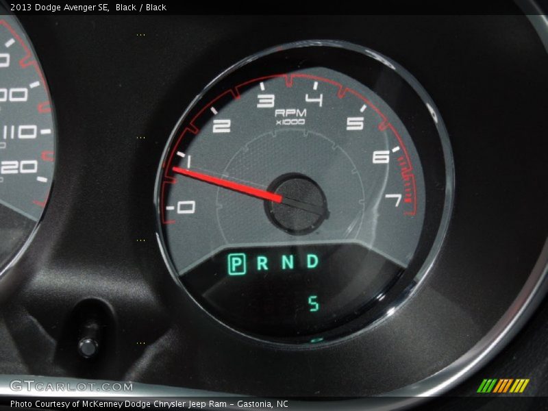 Black / Black 2013 Dodge Avenger SE