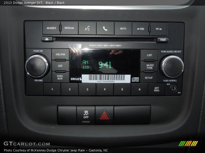 Black / Black 2013 Dodge Avenger SXT