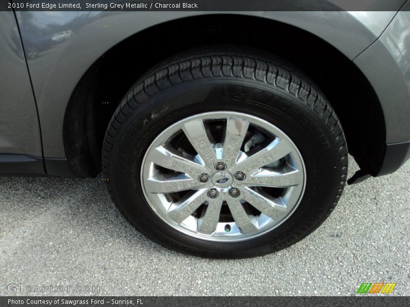 Sterling Grey Metallic / Charcoal Black 2010 Ford Edge Limited