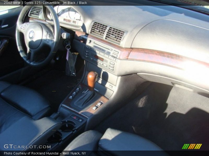 Jet Black / Black 2002 BMW 3 Series 325i Convertible