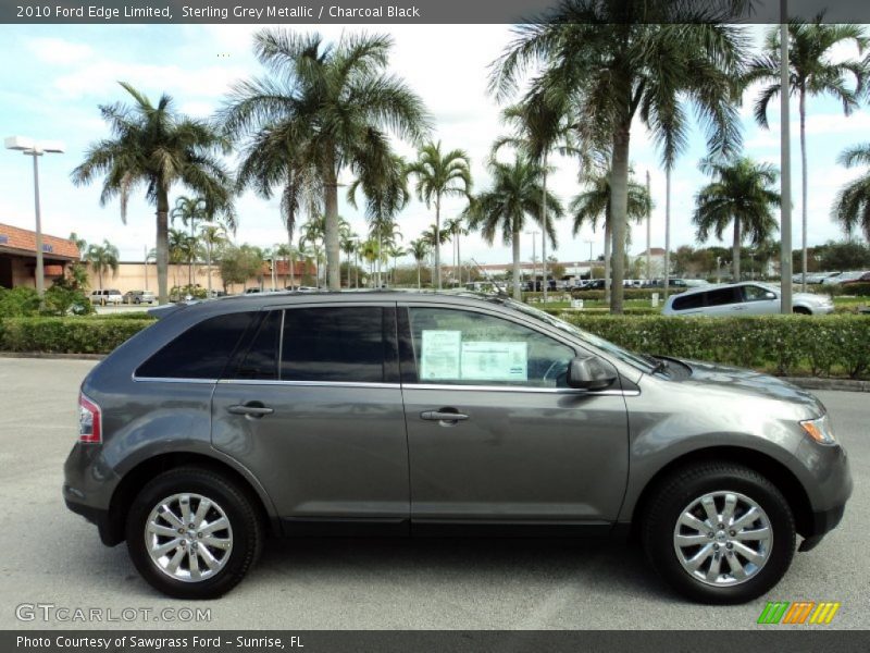 Sterling Grey Metallic / Charcoal Black 2010 Ford Edge Limited