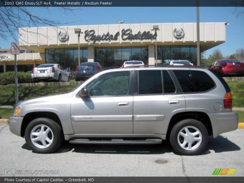 Pewter Metallic / Medium Pewter 2003 GMC Envoy SLT 4x4