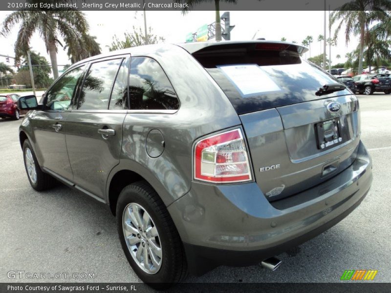 Sterling Grey Metallic / Charcoal Black 2010 Ford Edge Limited