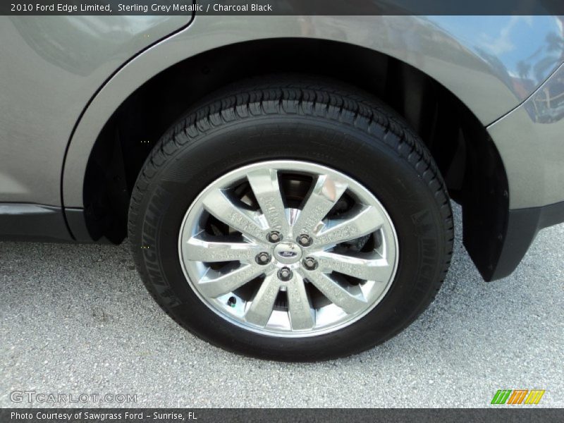 Sterling Grey Metallic / Charcoal Black 2010 Ford Edge Limited